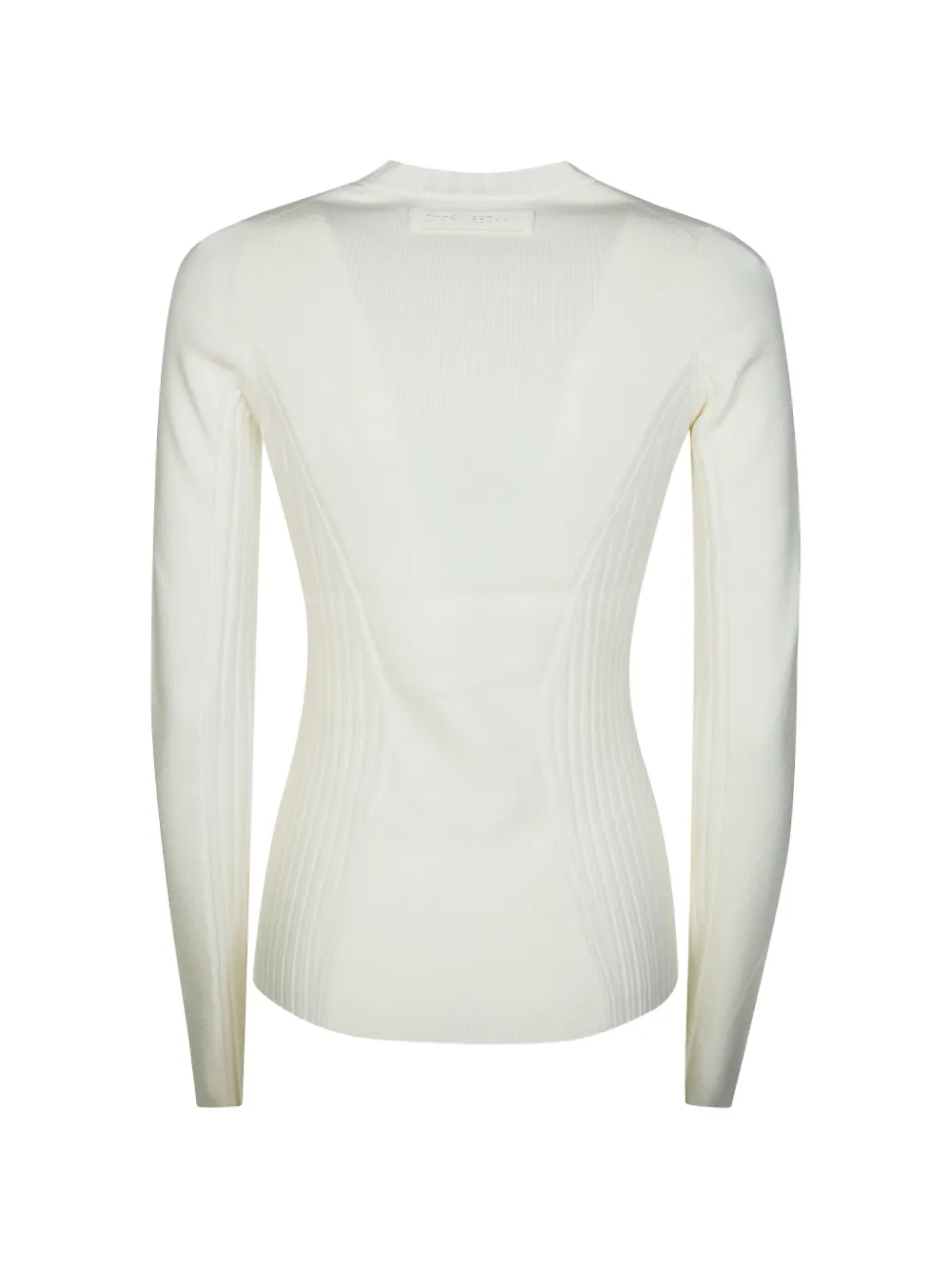 Victoria Beckham T-shirt met lange mouwen Beige