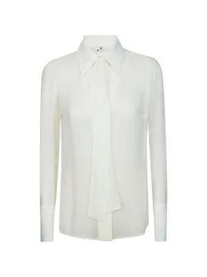 Ermanno Scervino レースインサート シャツ | ホワイト | FARFETCH JP