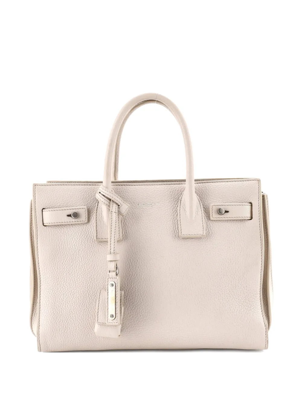 Saint Laurent Pre-Owned Sac de Jour Souple Bag Leather Baby satchel - Bianco