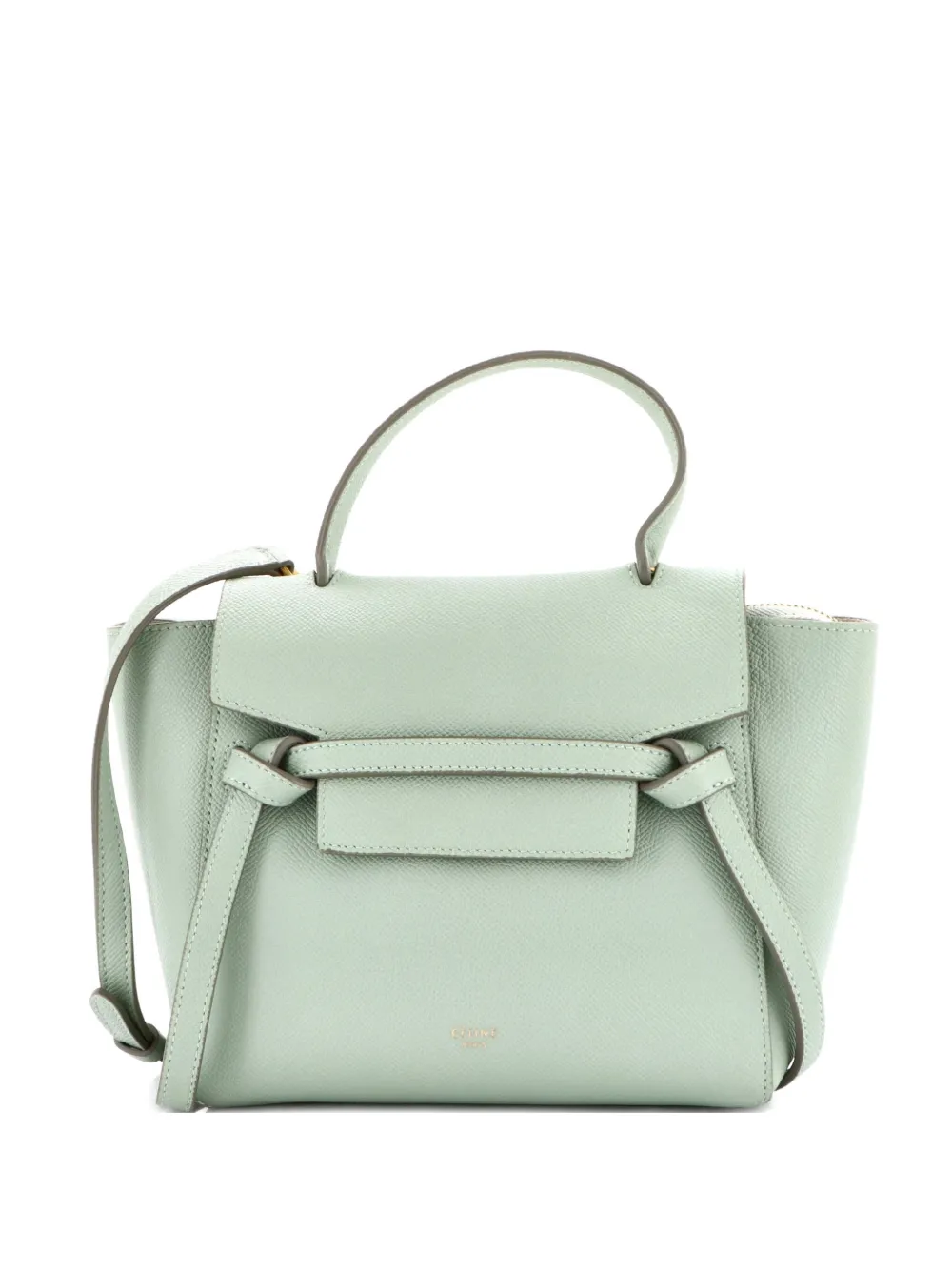 Celine Pre-Owned Belt Bag Textured Leather Nano shoulder bag - Verde