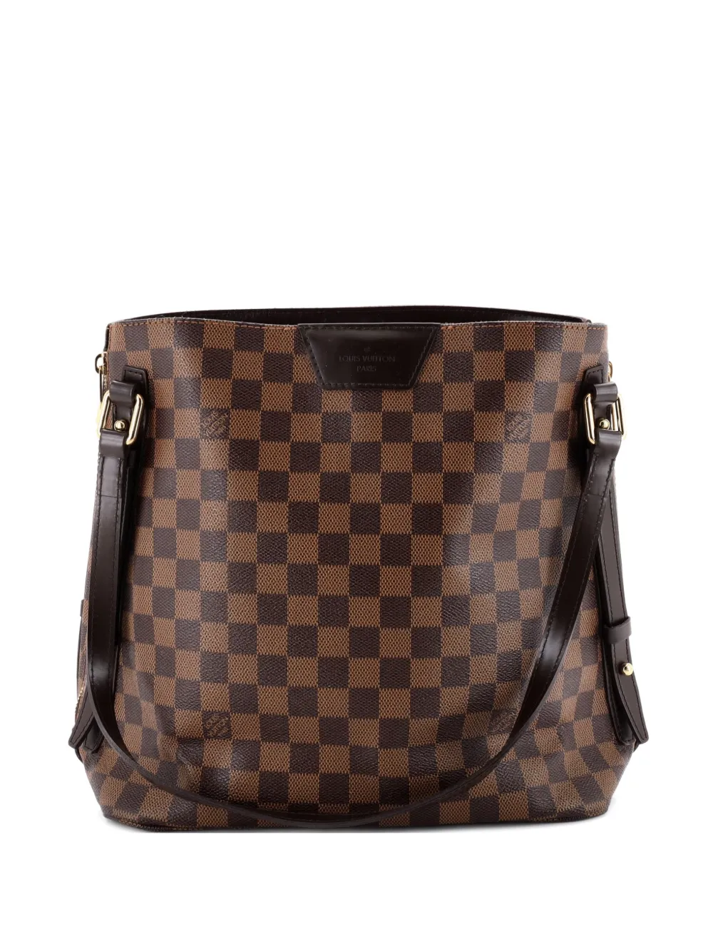 Louis Vuitton Pre-Owned Borsa a spalla Cabas Rivington Damier - Marrone