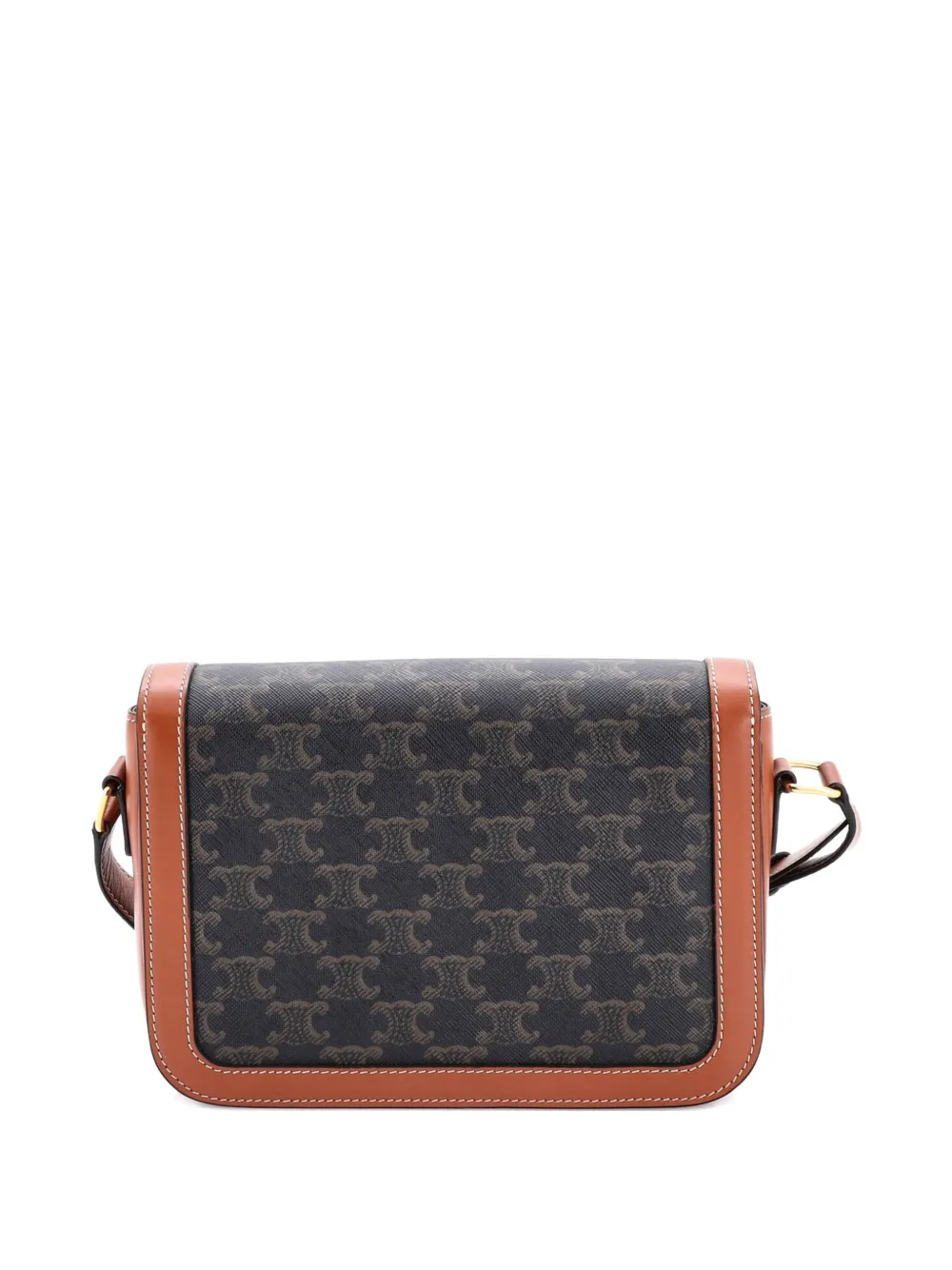 Triomphe Triomphe Coated Canvas Medium Shoulder Bag