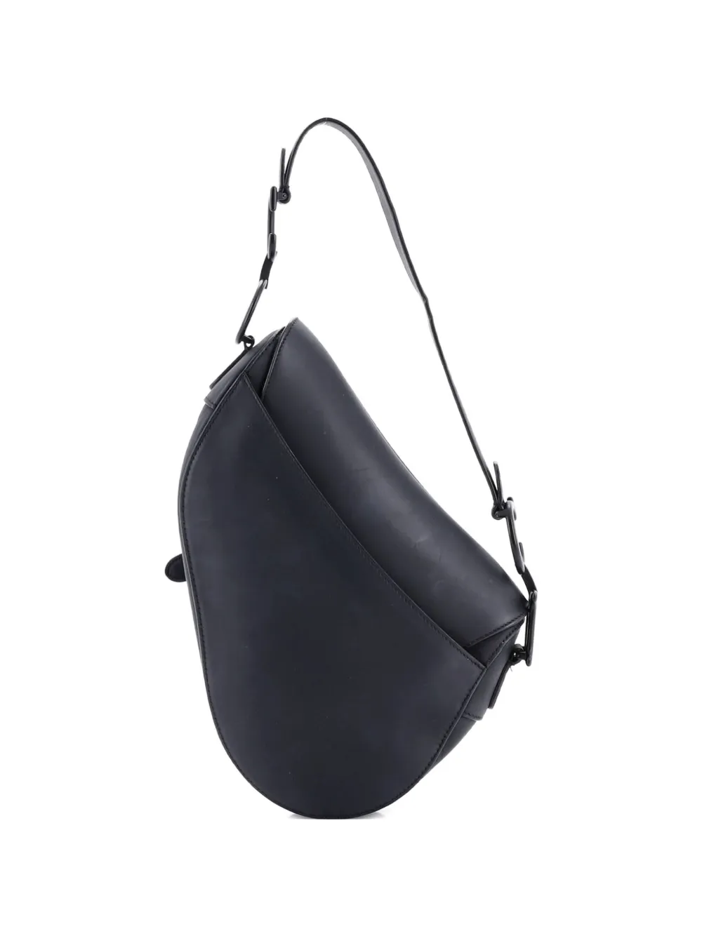 Christian Dior Pre-Owned Ultra Matte Saddle Handbag Leather Medium shoulder bag - Schwarz