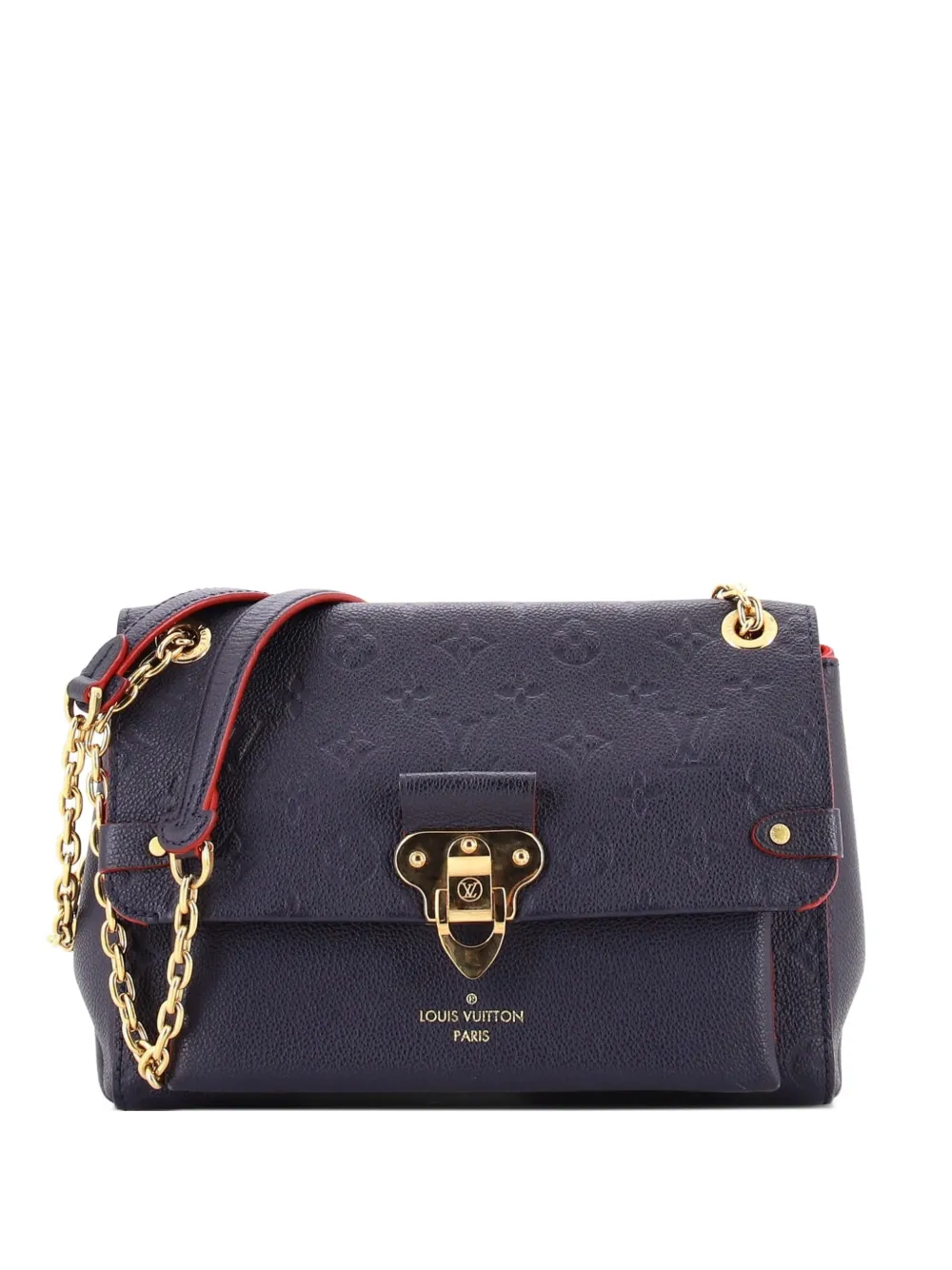 Louis Vuitton Pre-Owned Vavin Handbag Monogram Empreinte Leather PM crossbody bag - Blau