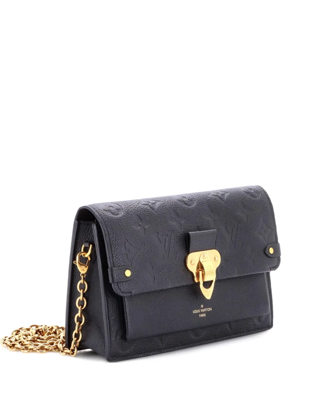 Louis Vuitton Pre-Owned Vavin Chain Wallet NM Monogram Empreinte Leather crossbody bag - Nero