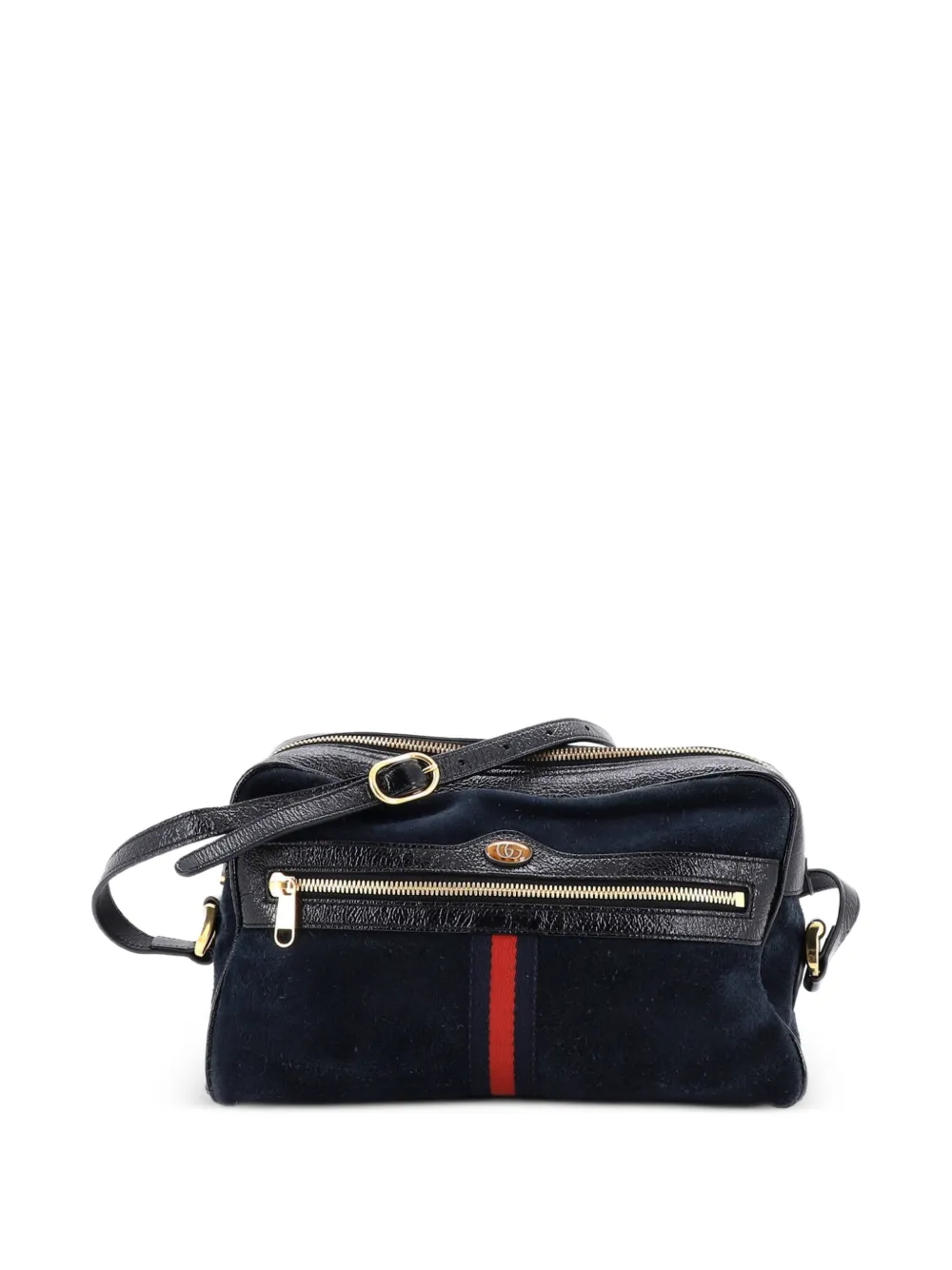 Gucci Pre-Owned Ophidia Shoulder Bag Suede Small crossbody bag - Blu