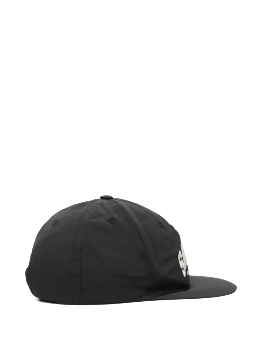 Satisfy logo-detail baseball cap - Zwart