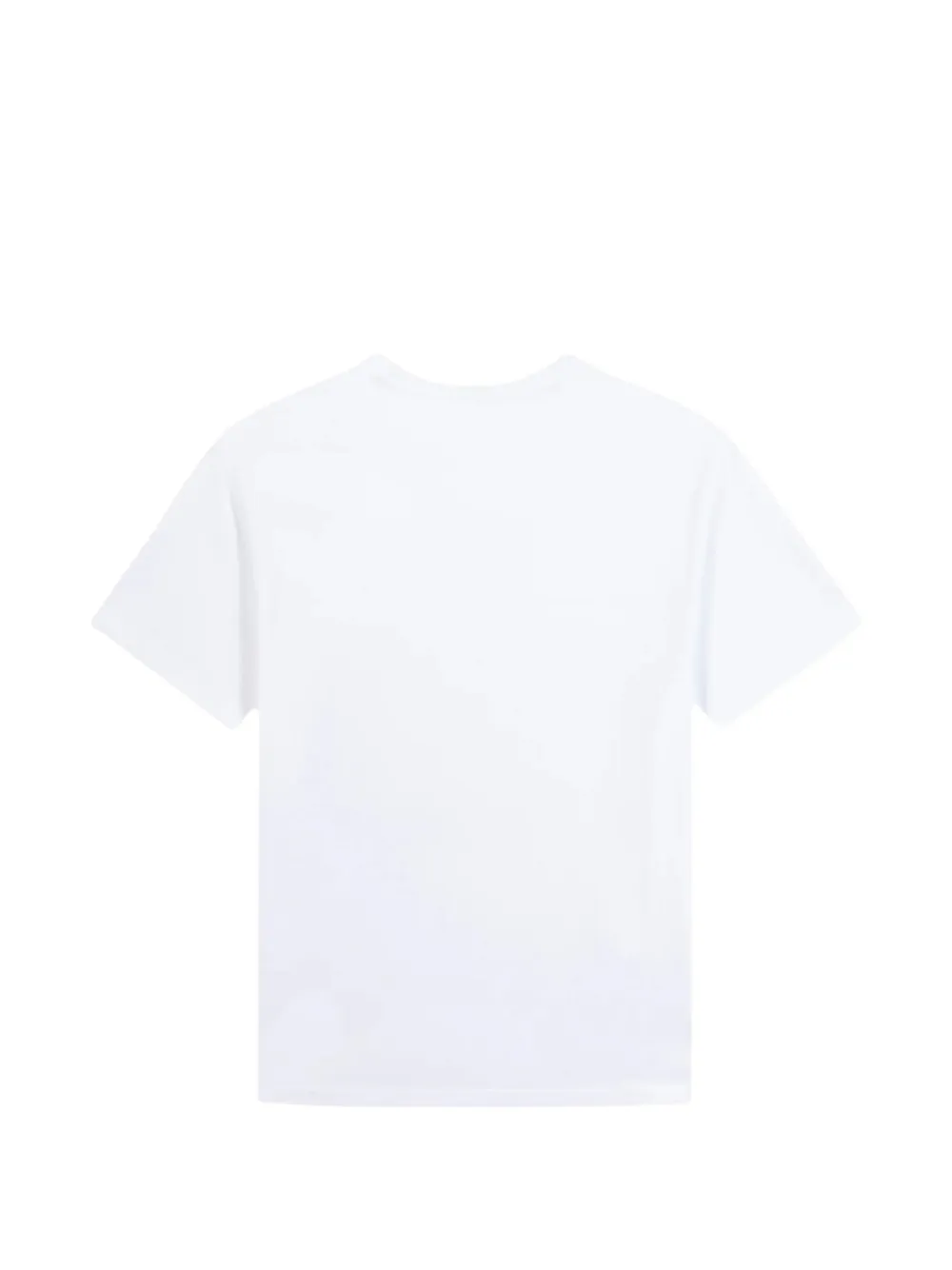 Maison Labiche short-sleeve logo-embroidery T-shirt - Wit