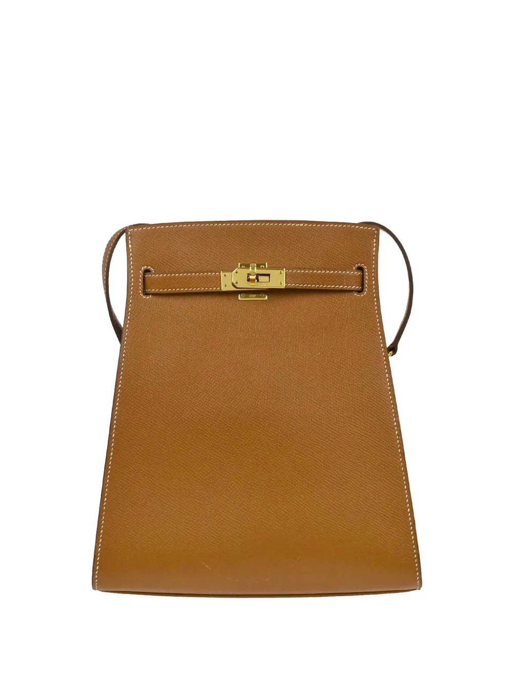 Hermès Pre-Owned 1989 Kelly Sport PM leather shoulder bag - Marrone