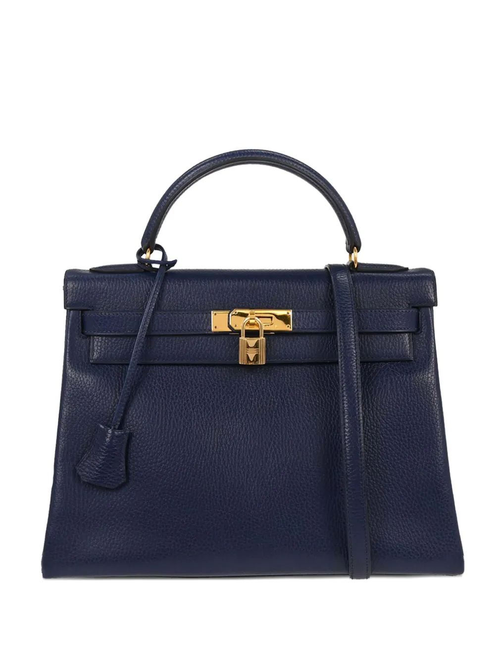 Hermès Pre-Owned 1995 32 Kelly leather tote bag - Blu