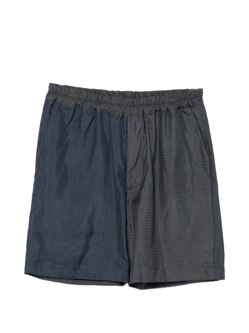 By Walid Oshima Kimono Blaze Shorts In Black