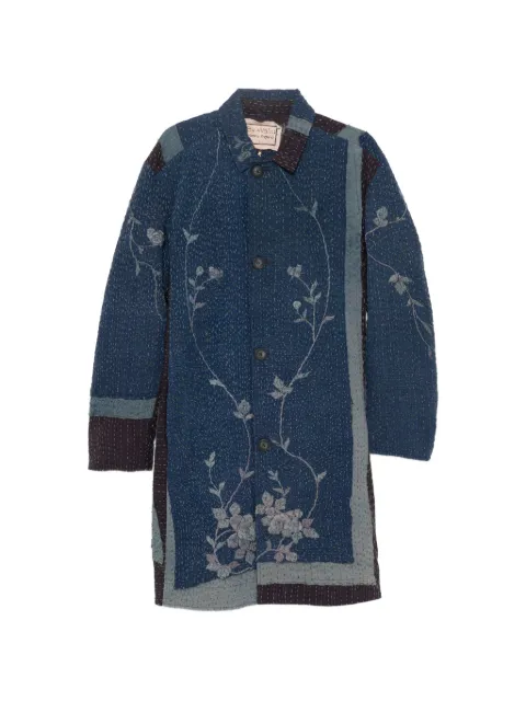 By Walid silk duster coat