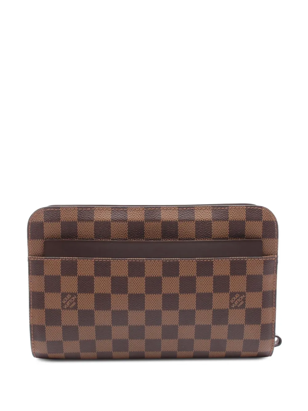 Louis Vuitton Pre-Owned 2003 Damier Ebene Saint Louis Pochette clutch bag - Marrone