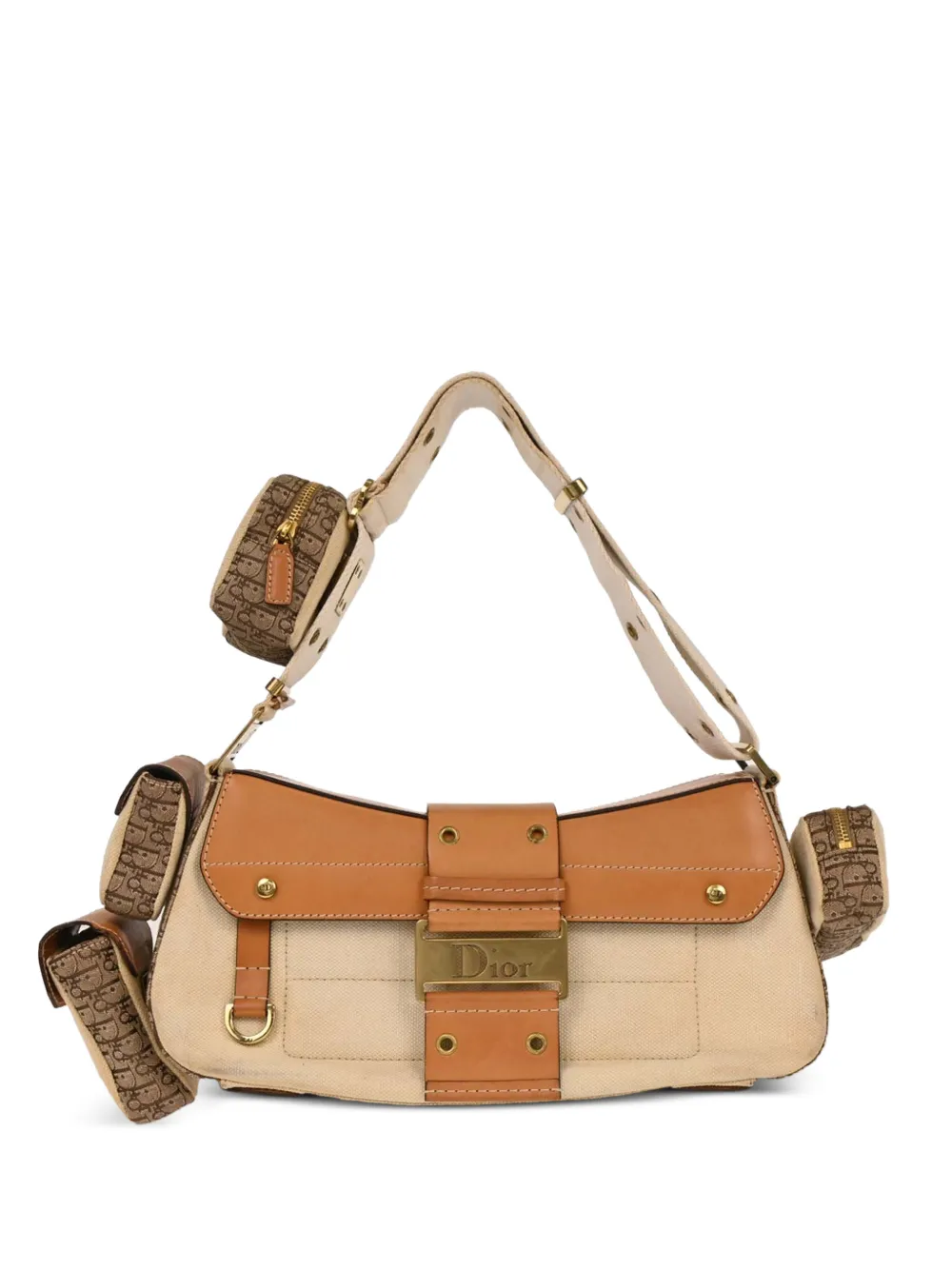 Christian Dior Pre-Owned 2002 Street Chic Columbus shoulder bag - Neutrals