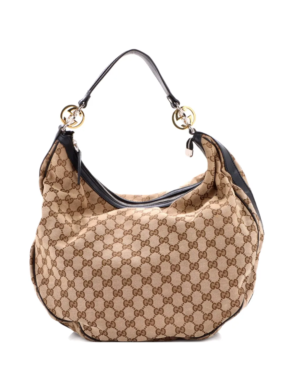 Gucci Pre-Owned Twins GG Canvas Large hobo bag - Brown