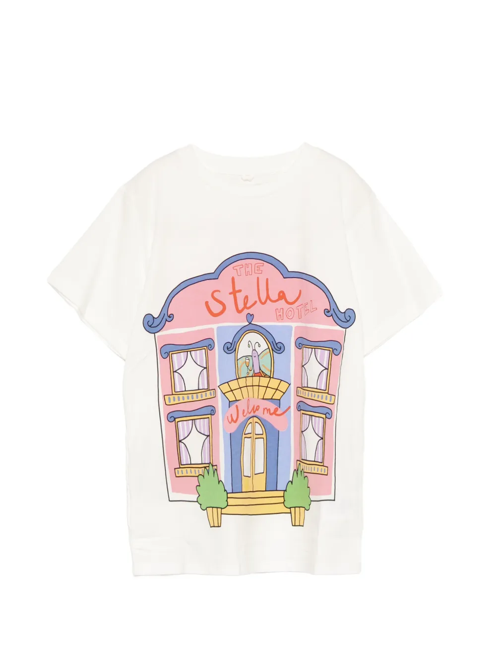 Stella McCartney Kids T-shirt con stampa - Bianco