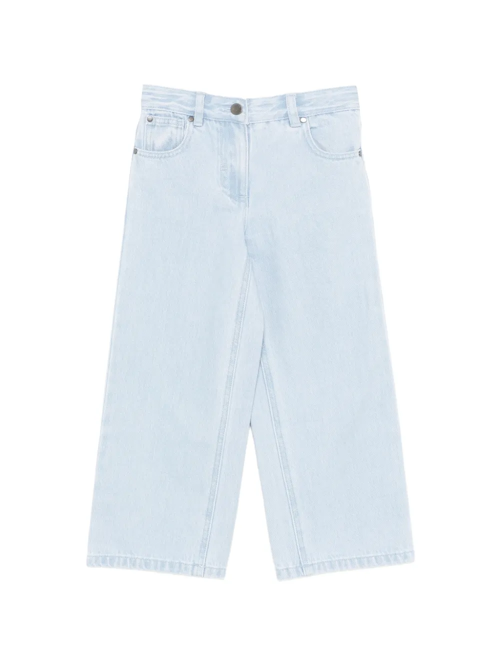 Stella McCartney Kids graphic-embroidered jeans - Blu