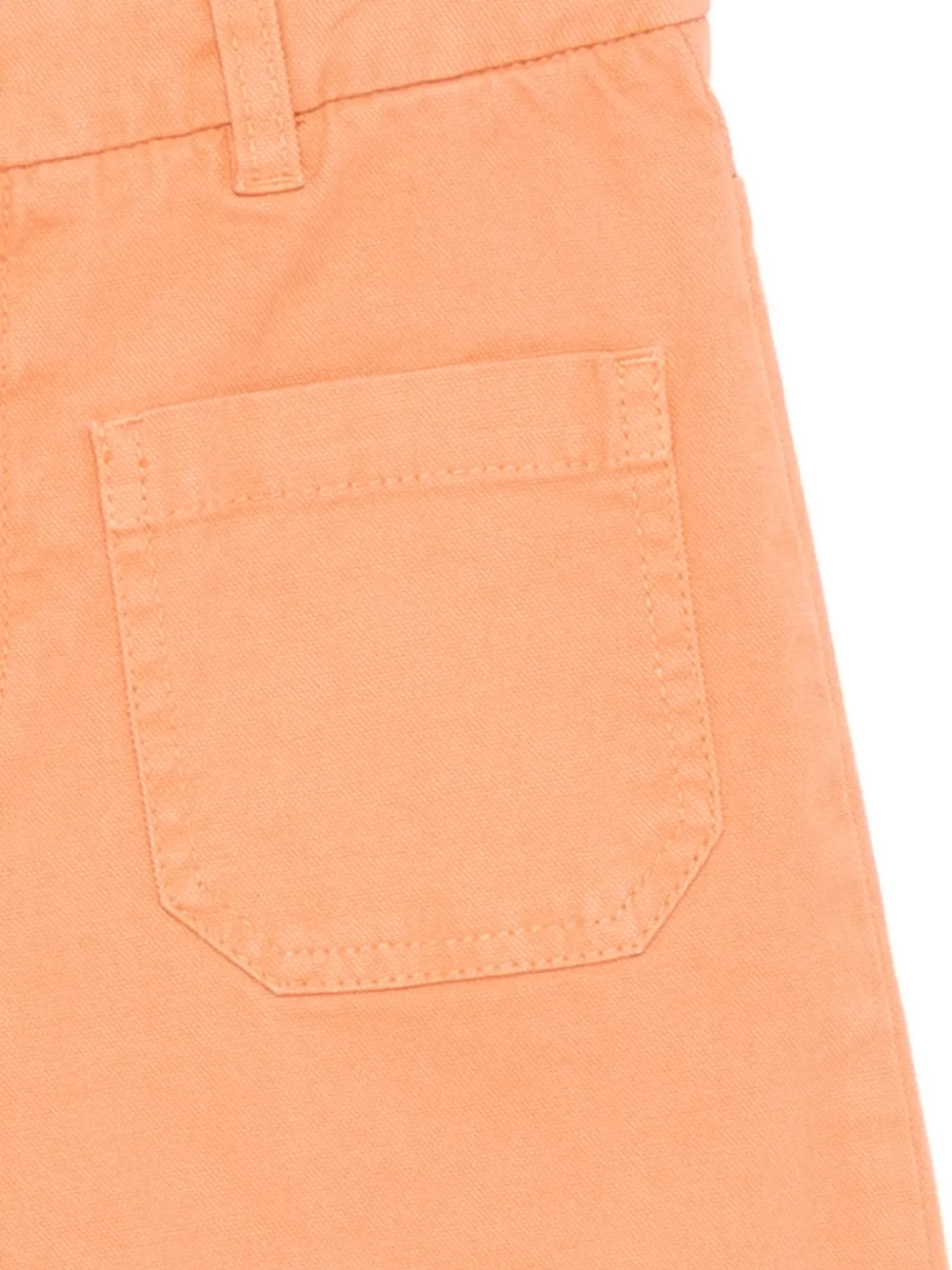  Chloé Kids Logo-plaque Trousers - Orange 