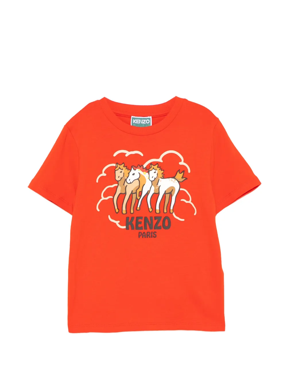 Kenzo Kids T-shirt con stampa - Rosso