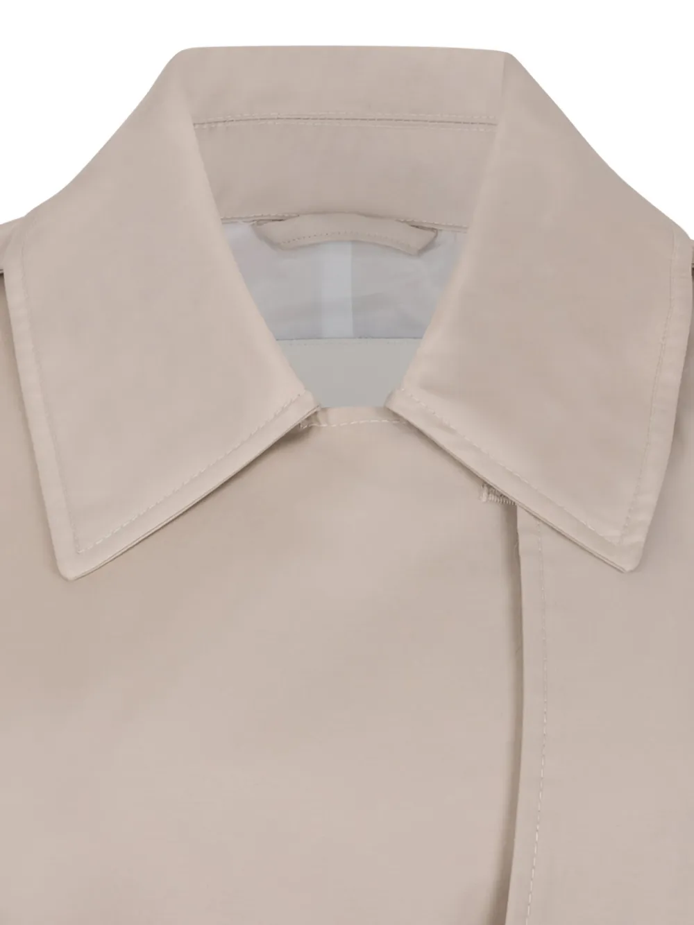  Calvin Klein Buttoned Belted Jacket - Neutrals 