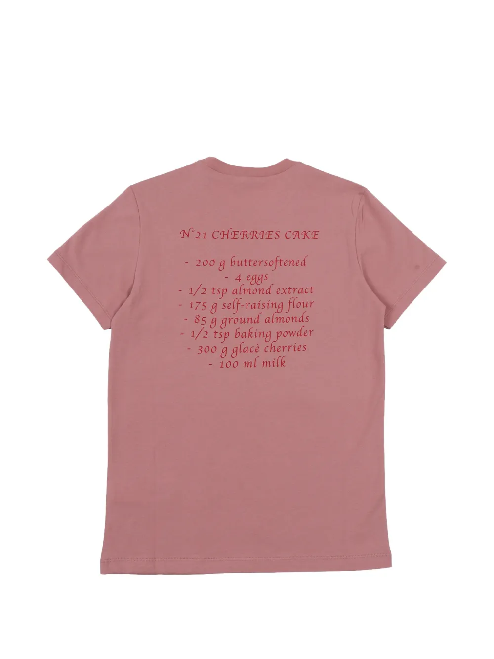  Nº21 Kids Cake-print T-shirt - Pink 