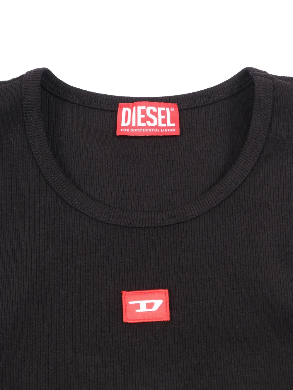  Diesel Kids Logo-patch Tank Top - Black 