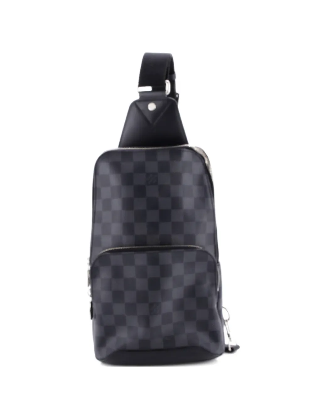 Louis Vuitton Pre-Owned Avenue Sling Bag Damier Graphite crossbody bag - Nero