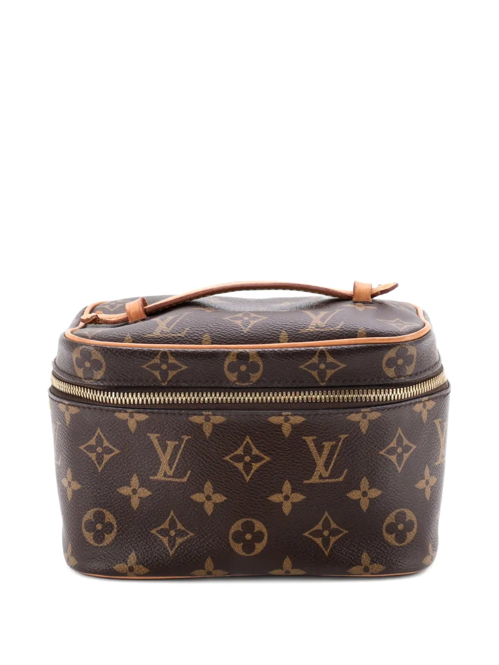 Louis Vuitton Pre-Owned Nice Vanity Case Monogram Canvas Mini pouch - Marrone