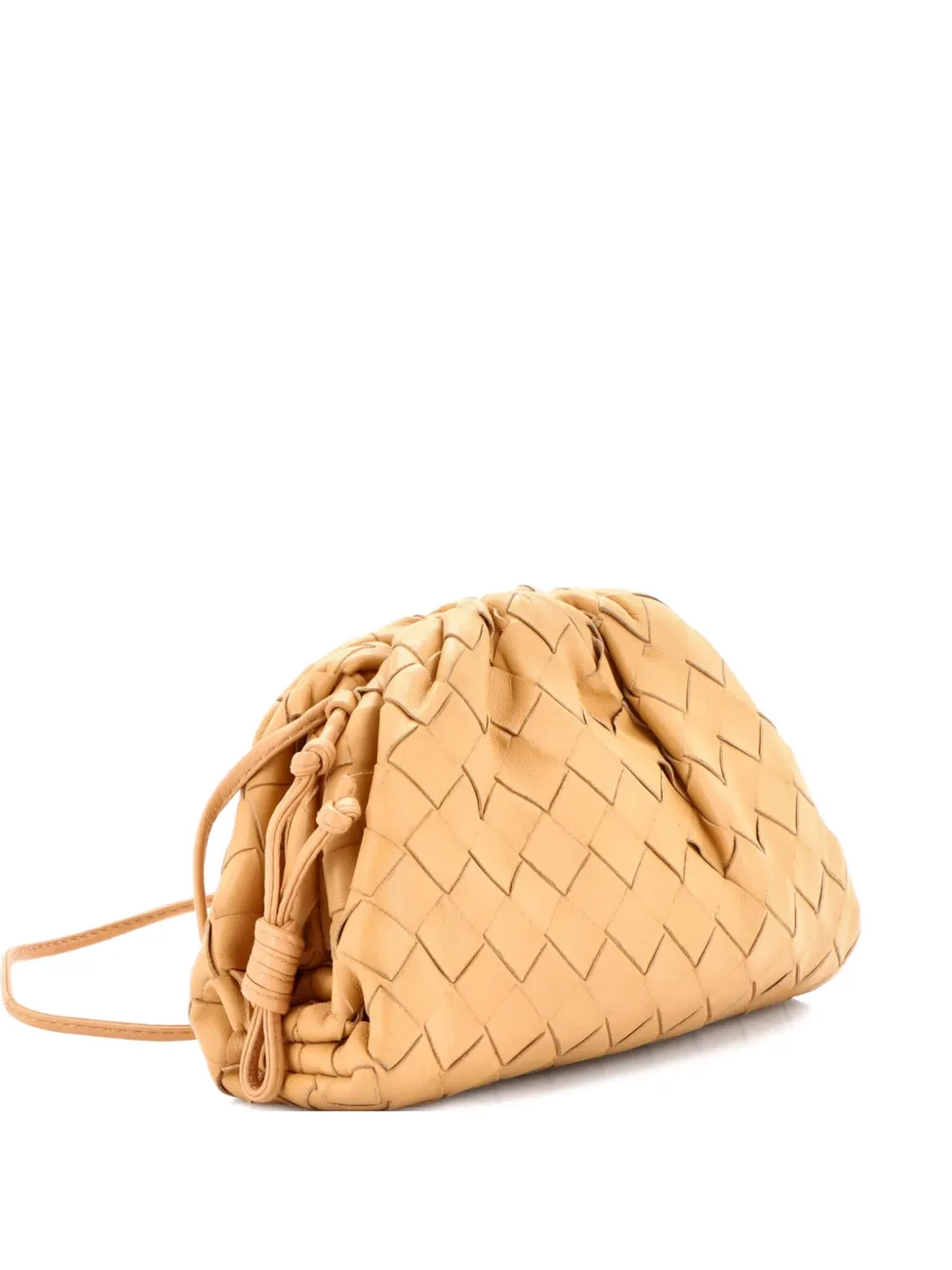 Bottega Veneta Pre-Owned The Pouch Intrecciato Nappa Mini crossbody bag - Toni neutri