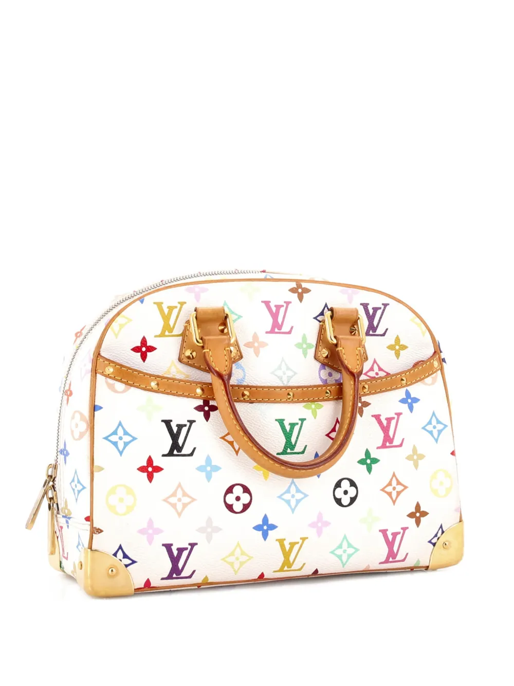 Louis Vuitton Pre-Owned Trouville Handbag Monogram Multicolor satchel - Weiß