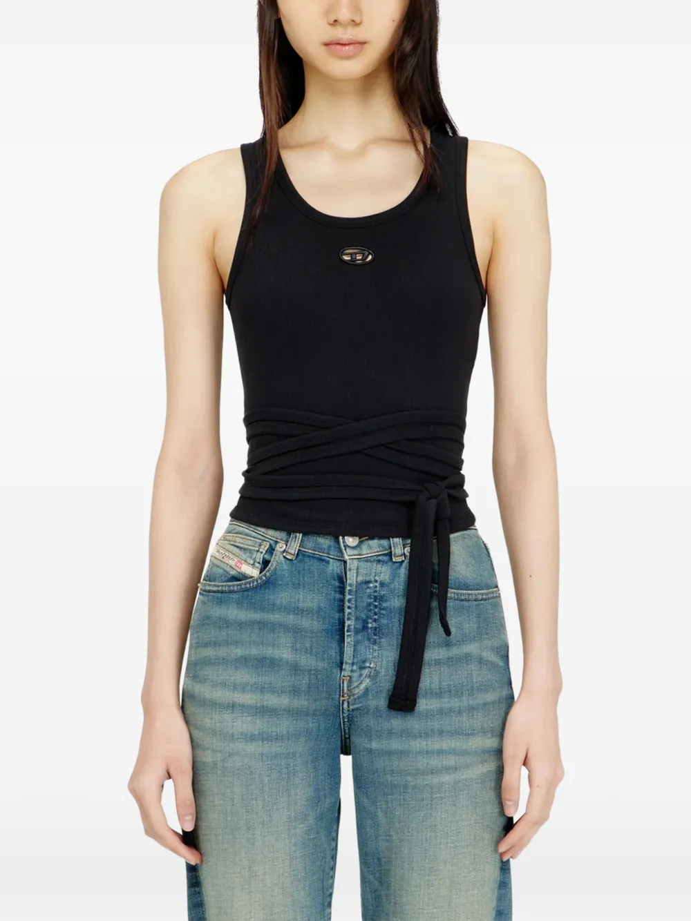 Diesel T-Anky-Tail-S1 タンクトップ | ブラック | FARFETCH JP