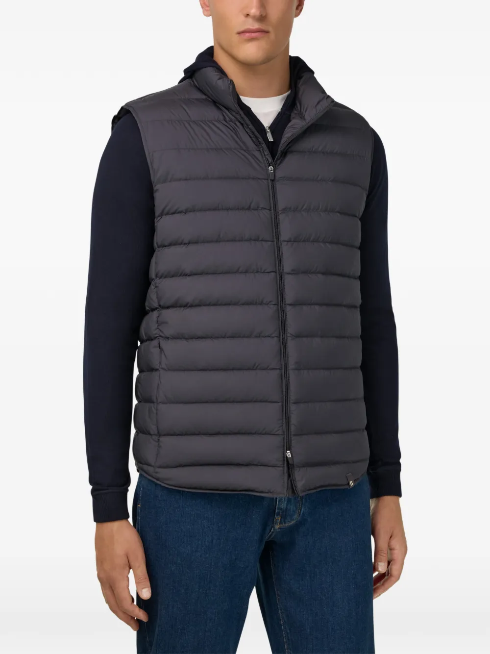Boggi Milano Bodywarmer Blauw