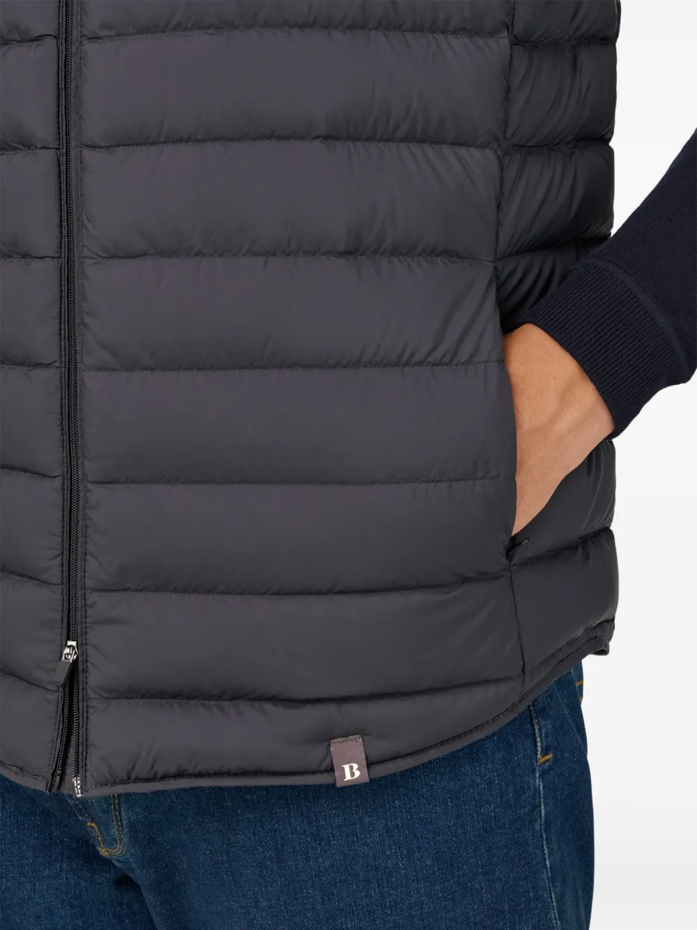 Boggi Milano Bodywarmer Blauw