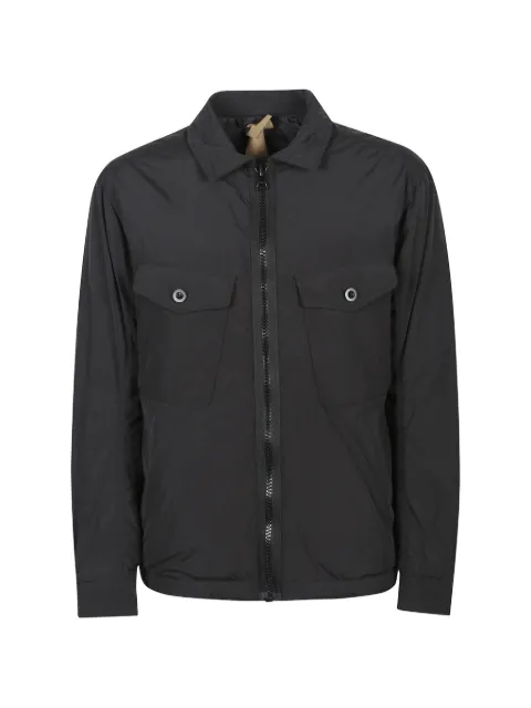 Ten C zip-up chest-pocket jacket