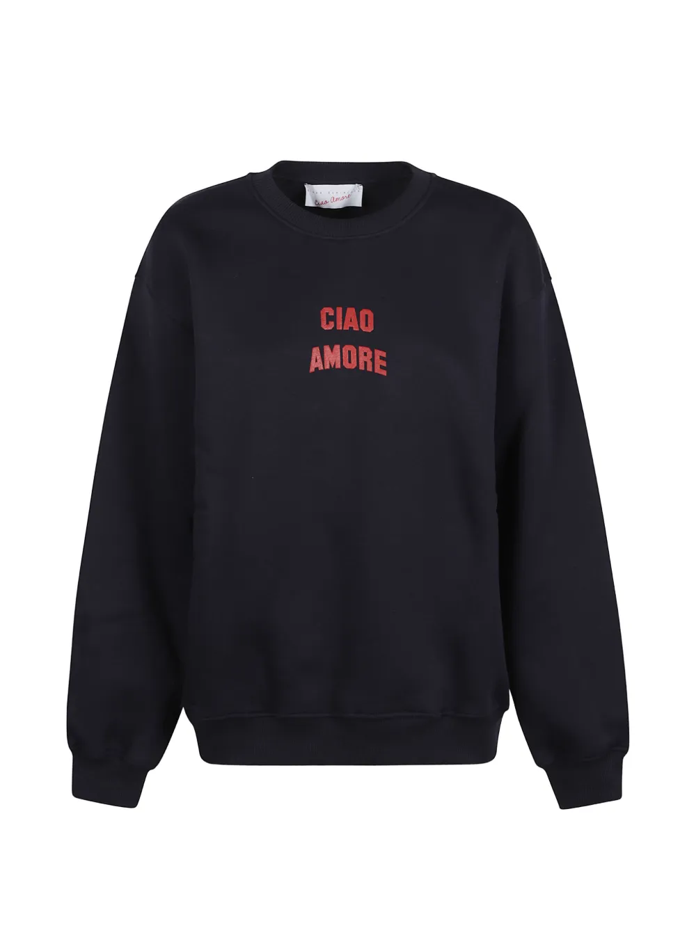 Giada Benincasa letterring sweatshirt - Blu