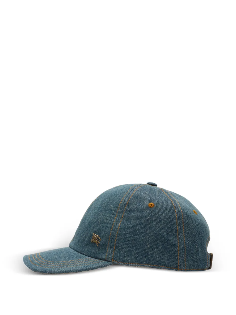  Burberry Denim Baseball Cap - Blue 