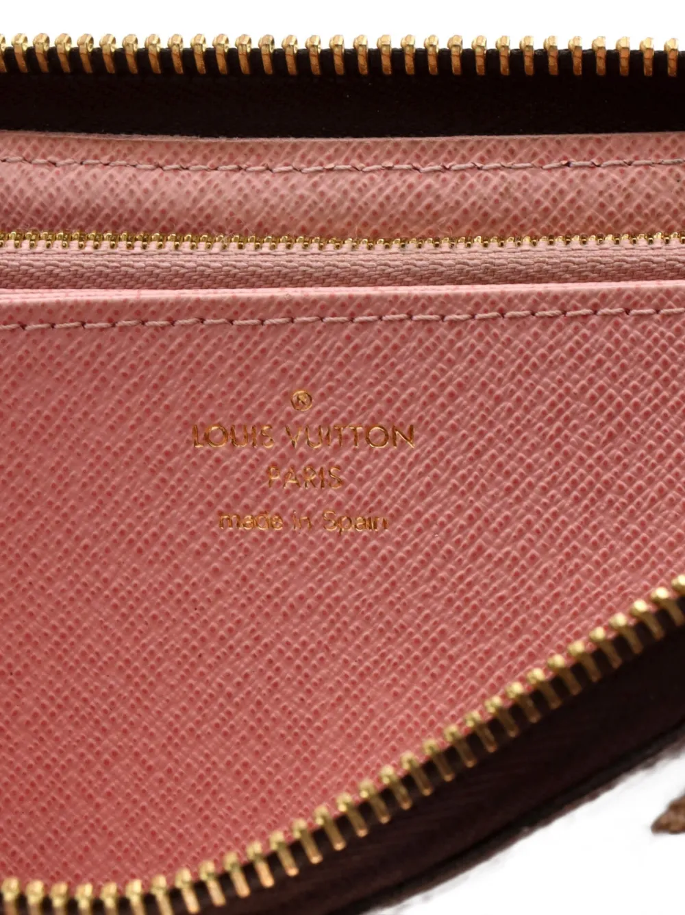 Pre-owned Louis Vuitton Zippy Wallet Monogram Canvas Small Wallets In Brown