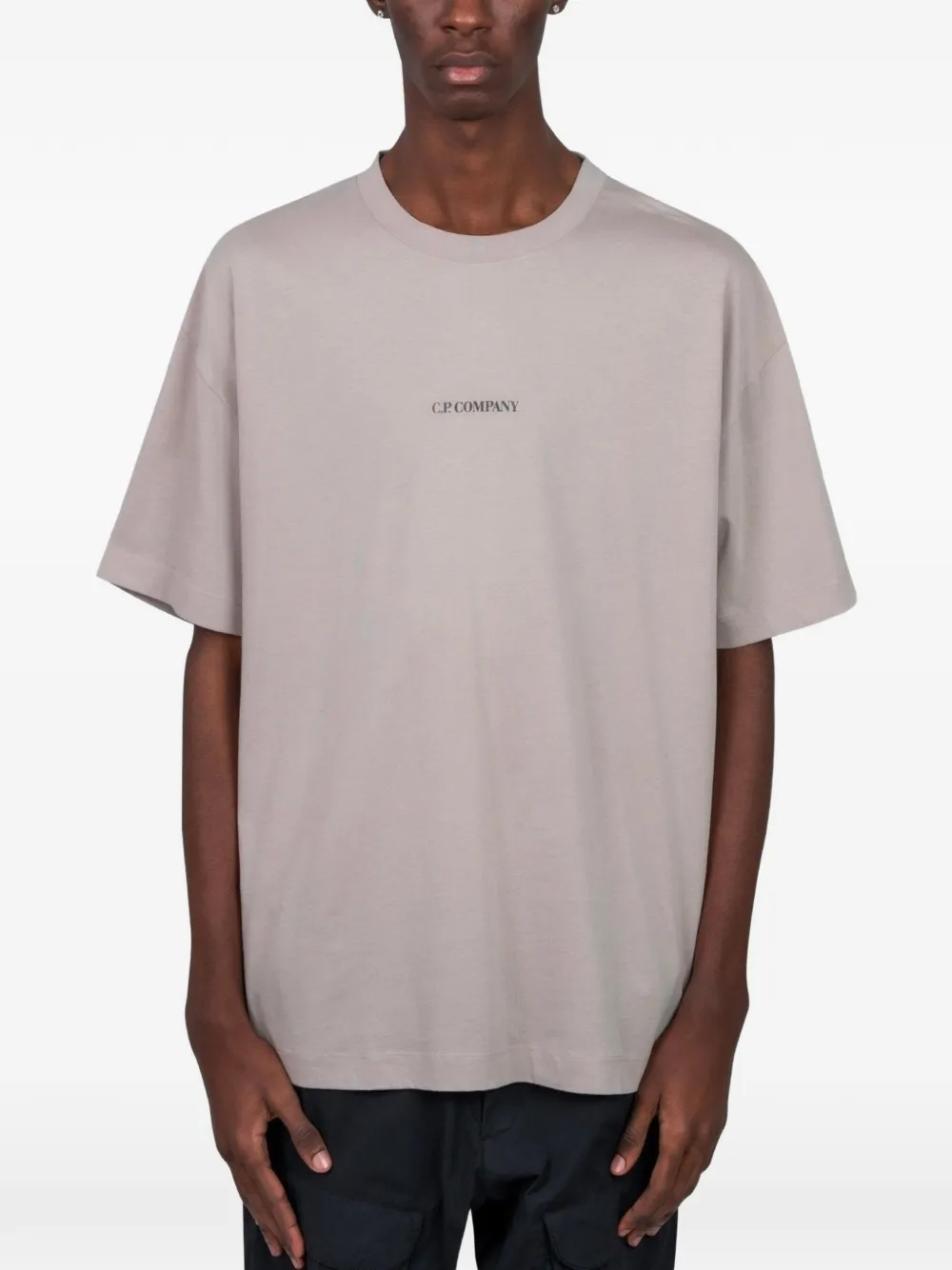 C.P. Company logo-print T-shirt - Toni neutri