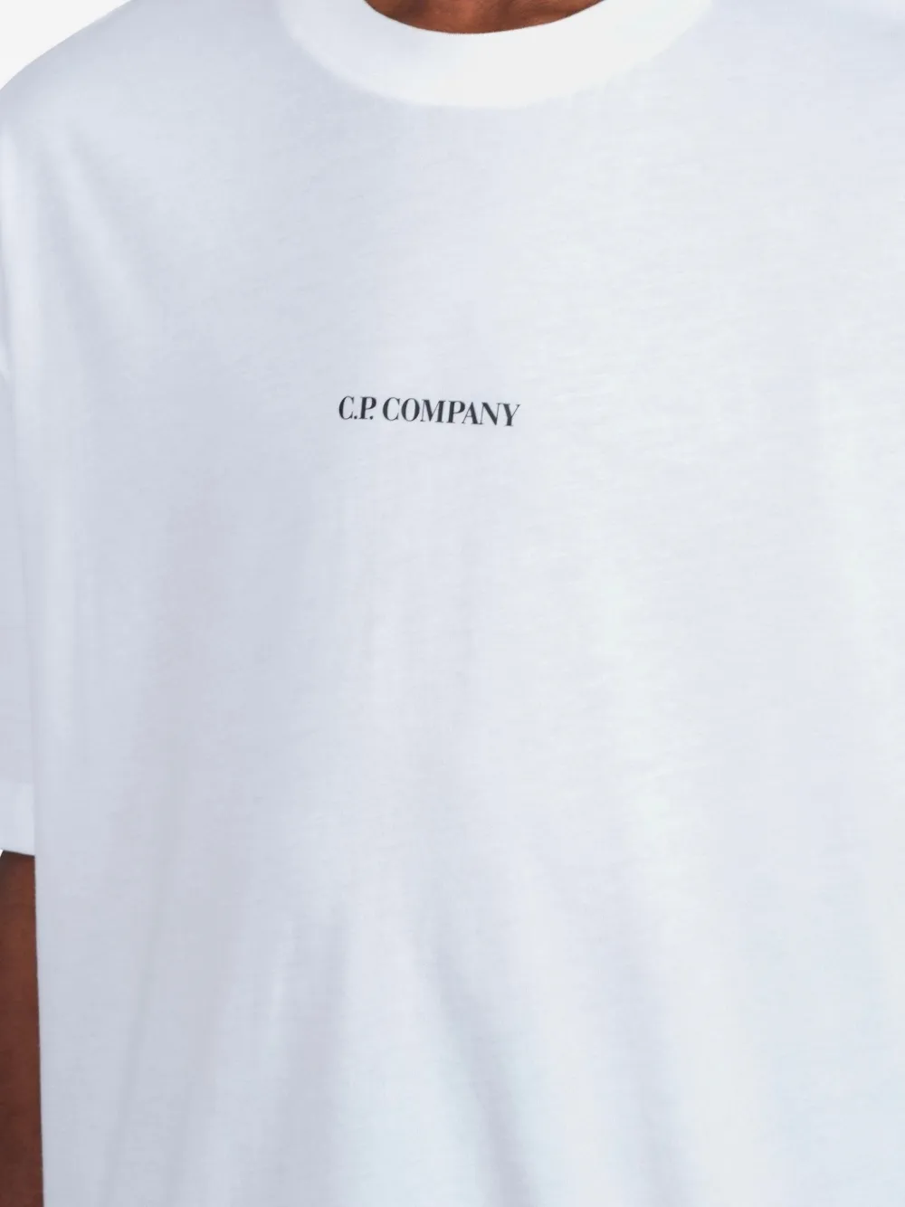 C.P. Company T-shirt met logo Wit