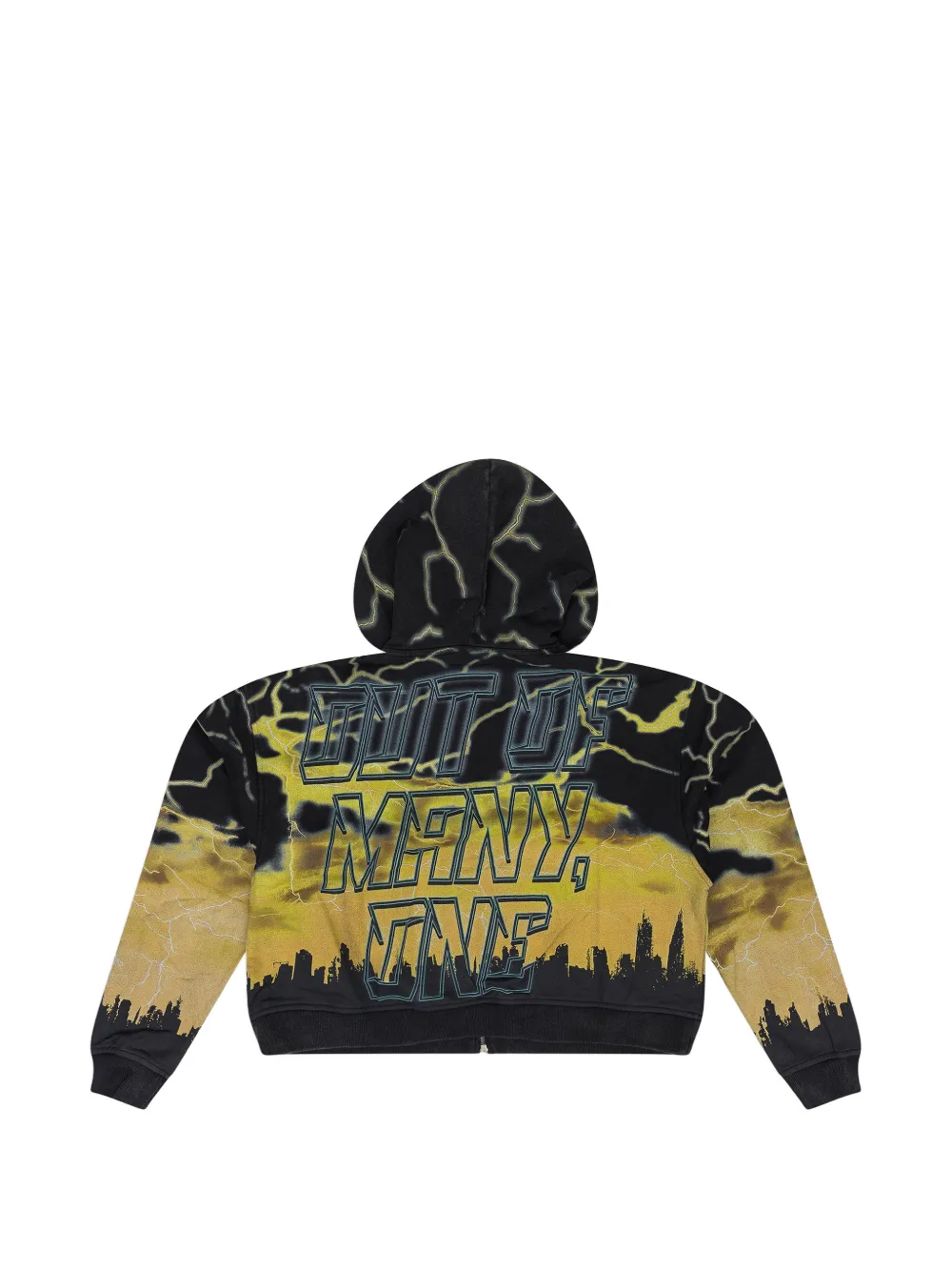 GODSPEED Voltage hoodie met rits Zwart