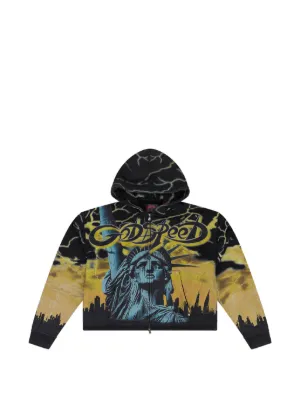 Doublet Peelable Banana Hoodie | Brown | FARFETCH ID