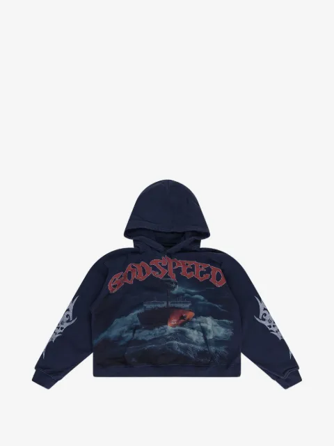 GODSPEED hoodie con estampado gráfico