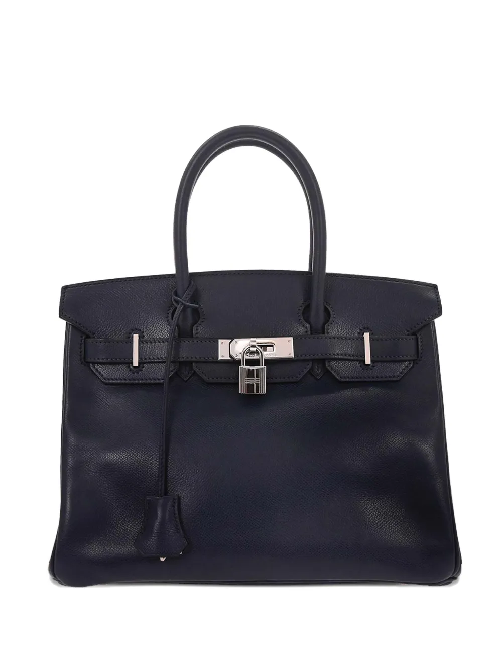 Hermès Pre-Owned 2003 30 Birkin leather tote bag - Blu