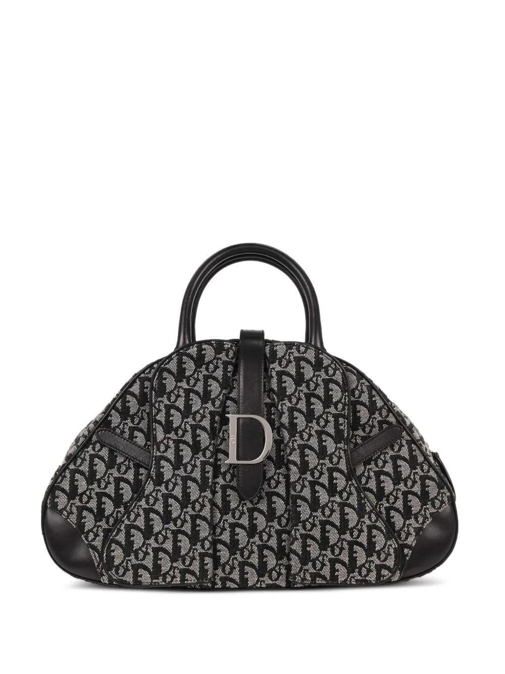 Christian Dior Pre-Owned 2002 saddle trotter tote bag - Nero