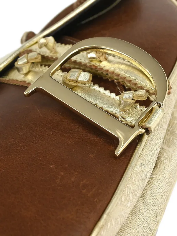 Christian Dior Pre-Owned 2003 charm-detail Shoulder Bag | Gold