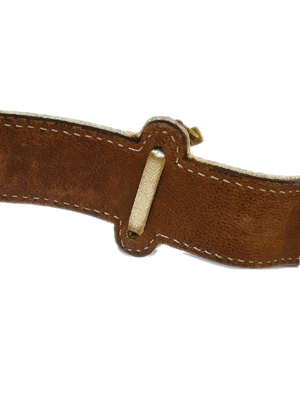 Christian Dior Pre-Owned 2003 charm-detail Shoulder Bag | Gold