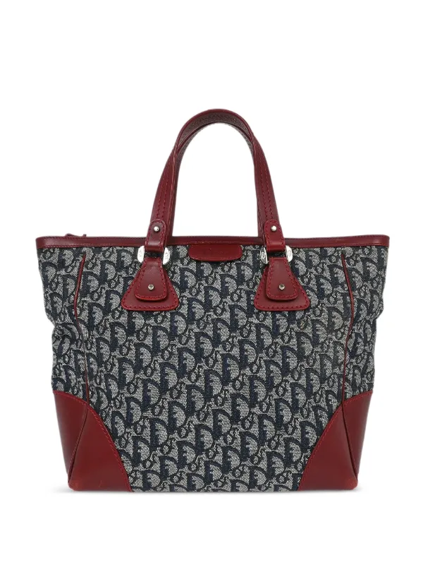 Dior Pre-owned 2005 Zip-fastening Tote Bag in Blue