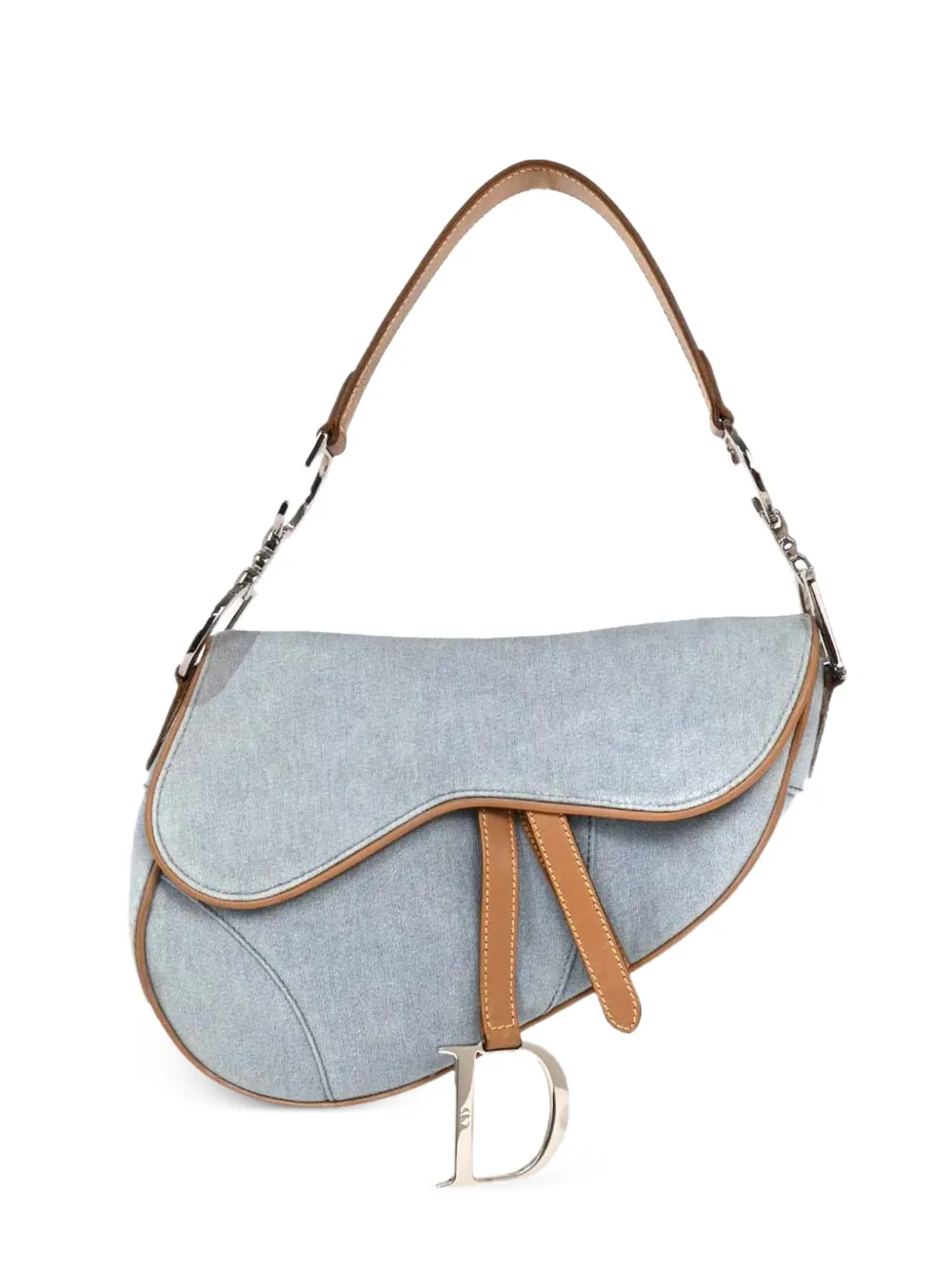 Christian Dior Pre-Owned 2001 back-pocket shoulder bag - Blu