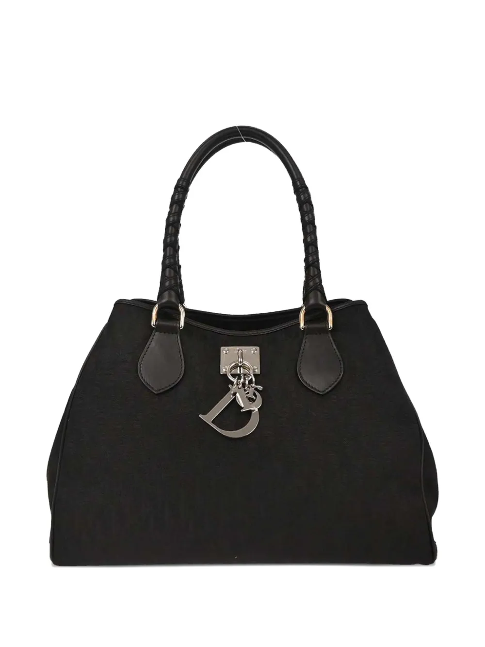 Christian Dior Pre-Owned 2008 Trotter charm tote bag - Black