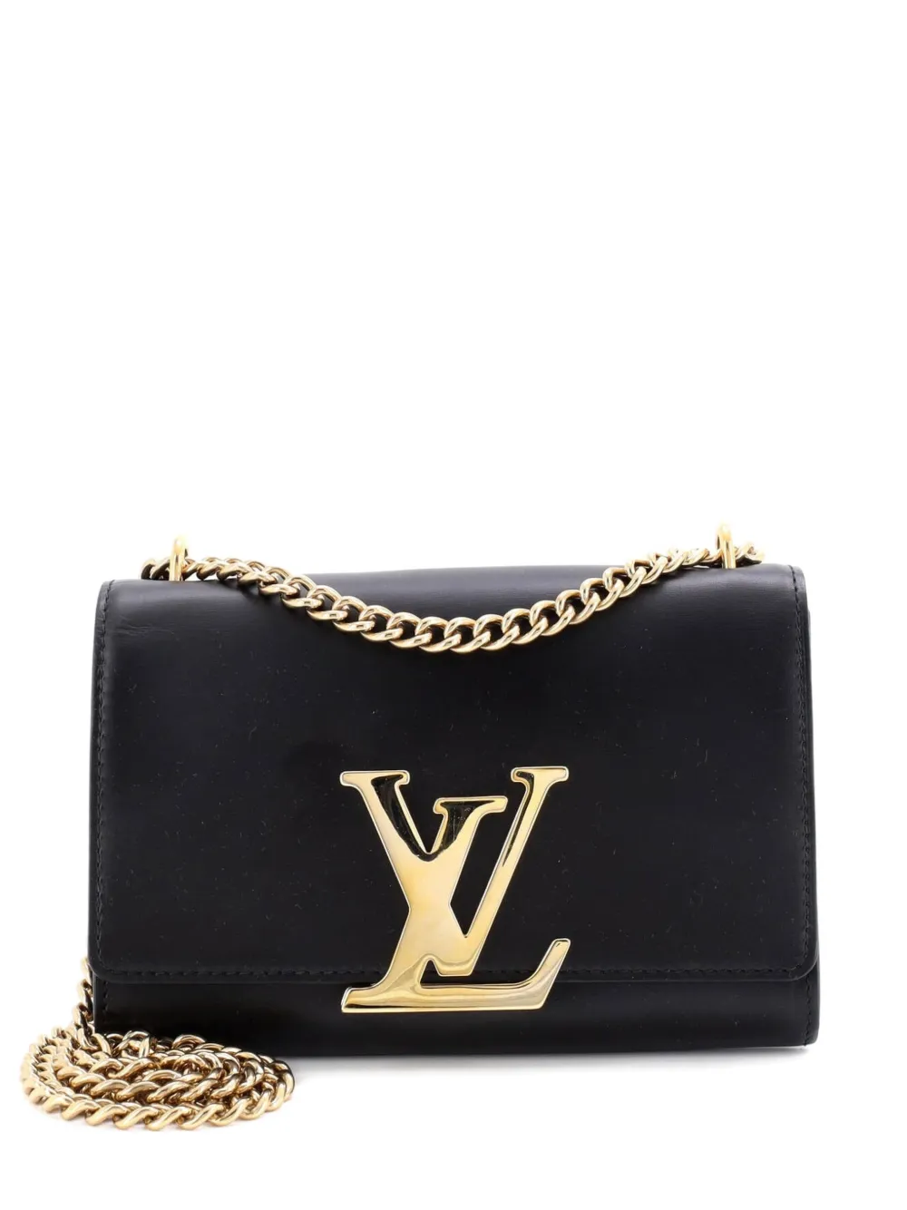 Louis Vuitton Pre-Owned Borsa a spalla Chain Louise Clutch MM in pelle - Nero